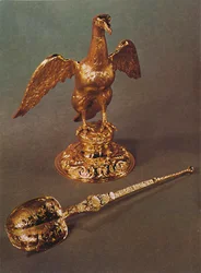 Ampulle und Löffel, 1953