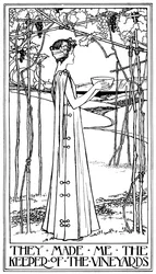 Eine Illustration für das Hohelied, 1899
