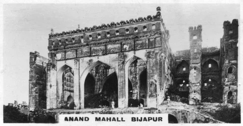 Anand Mahall, Bijapur, Karnataka, Indien, ca. 1925