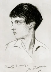 Anita Loos 1888-1981, amerikanische Drehbuchautorin, Dramatikerin und Autorin, frühes 20. Jahrhundert
