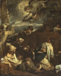 Verkündigung an die Hirten, ca. 1710
