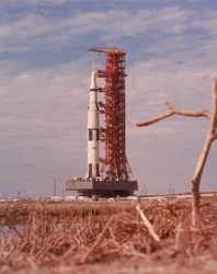Apollo 9 Saturn V Rakete, 1969