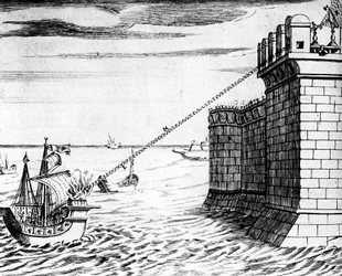 Archimedes Brennspiegel, Gerät verwendet bei der Belagerung von Syrakus, 215-212 v. Chr., 1642