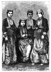 Armenische Damen, um 1890