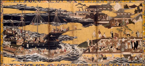 Ankunft der südlichen Barbaren, ca. 1600