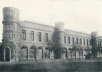 Arsenal und Militärmuseum, Santiago, um 1882, 1911