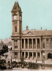 Kunstgalerie, Birmingham, West Midlands, frühes 20. Jahrhundert