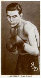 Arthur Danahar, britischer Boxer, 1938