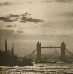 Wie die Schiffe London vom Pool aus sehen, ca. 1935