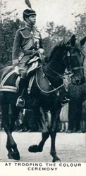 Bei der Trooping The Colour Zeremonie, 1932-1937