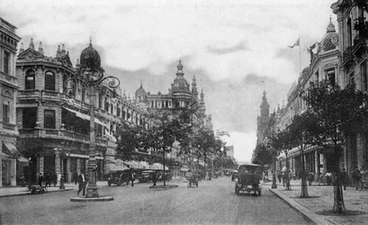 Avenida Rio Branco, Rio de Janeiro, Brasilien, frühes 20. Jahrhundert