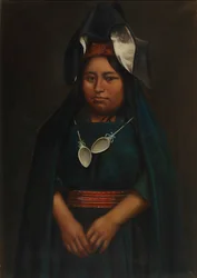 Aymara-Mädchen, ca. 1890-1892