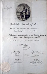 Babbage-Diplom von der Académie de Marseille
