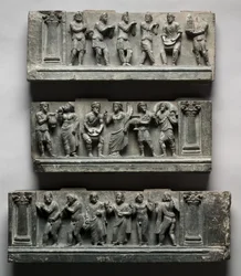 Bacchanalisches Relief, 1-100
