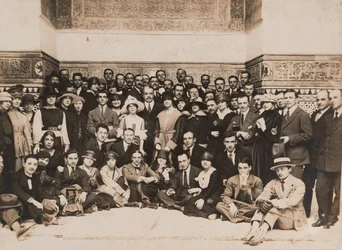 Ballets Russes in Sevilla, Spanien, 1916
