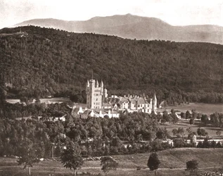 Balmoral Castle, Aberdeenshire, Schottland, 1894