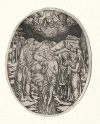 Taufe Christi, 1400er