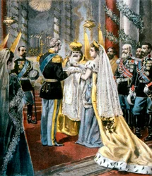 Taufe der Großherzogin Tatiana, Tochter von Nikolaus II. von Russland, 1897