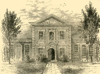 Barber-Surgeons Hall, ca. 1872