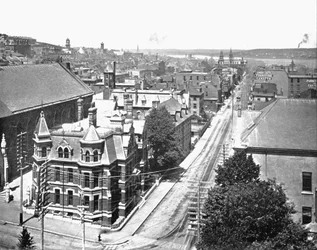 Barrington Street, Halifax, Nova Scotia, Kanada, ca. 1900