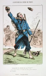 Bataillon de Guerre de la Garde Nationale, Belagerung von Paris, 1870-1871