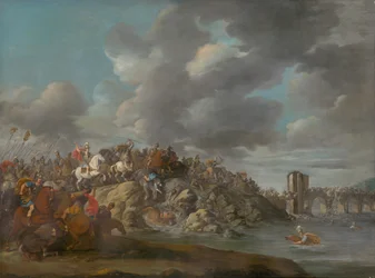 Schlachtenszene I.