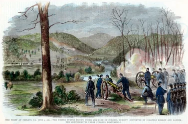 Schlacht von Philippi, West Virginia, Amerikanischer Bürgerkrieg, 3. Juni 1861
