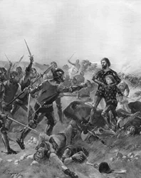 Schlacht von Poitiers, Frankreich, 1356