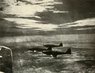 Schlachten kehren von einem Überfall zurück, 1939-1940, 1941