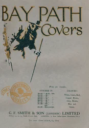 Bay Path Covers - G.F. Smith & Son London Limited Werbung, 1919