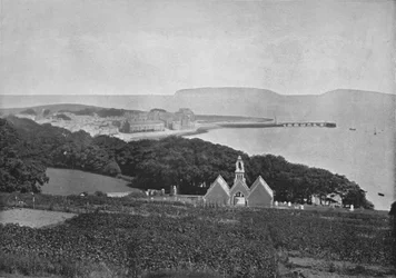 Beaumaris - Blick auf die Landungsbrücke, 1895