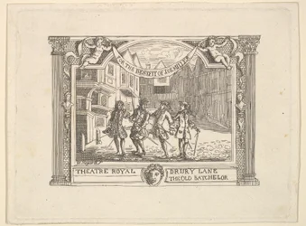 Benefizkarte für Joe Miller, 1790er Jahre