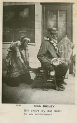 Bill Bailey Postkarte. Bill Bailey, Wont You Please Come Home war ein beliebtes Lied, veröffentlicht 1902
