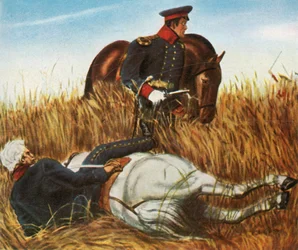 Blücher in der Schlacht von Ligny, 16. Juni 1815, 1936