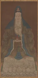Bodhisattva Avalokiteshvara Guanyin mit Vase und Weidenzweig, Ming-Dynastie, 1368-1644