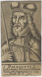 Boleslaus I der Grausame, Herzog von Böhmen