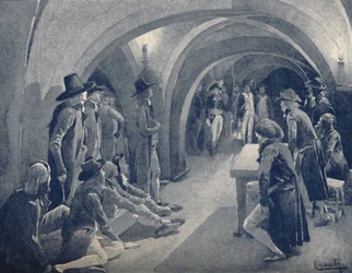 Bonaparte schließt den Panthéon-Club, 1796, 1896