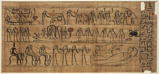 Buch von Amduat von Buiruharmut, mit Elementen der zehnten bis zwölften Stunde, 1000-900 v. Chr.