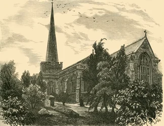 Kirche von Bridgwater, 1898