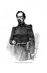 Brigadegeneral Irvin McDowell, amerikanischer Militärbeamter, 1872