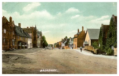 Broadway, Gloucestershire, frühes 20. Jahrhundert