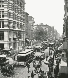 Broadway, New York, USA, 1895