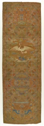 Brokadewand, Qing-Dynastie, 18. Jahrhundert