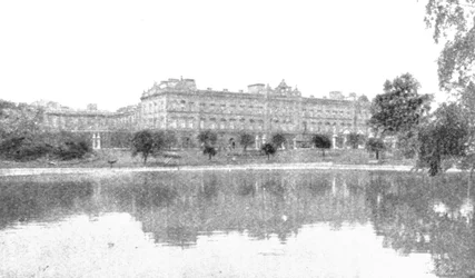 Buckingham Palace zur Zeit von Victoria, 1901