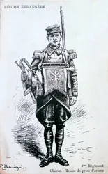Hornist, 4. Regiment der französischen Fremdenlegion, 20. Jahrhundert
