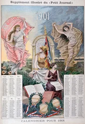 Kalender für 1901