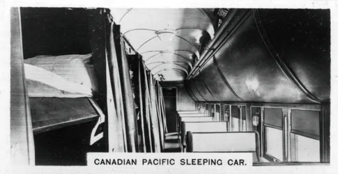 Schlafwagen der Canadian Pacific, Kanada, ca. 1920er Jahre