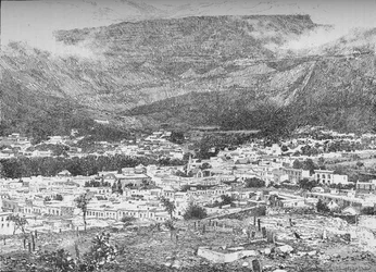 Kapstadt und Tafelberg, Südafrika, um 1900-1906