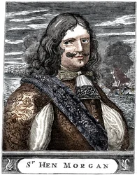 Captain Morgan, Freibeuter des 17. Jahrhunderts, um 1880
