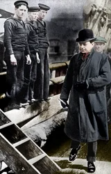 Kapitän Scott, britischer Polarforscher, auf der Terra Nova